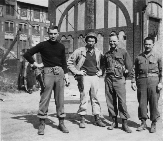 George Stout, Sgt Travese, Walker Hancock, Lt. Kovalyak